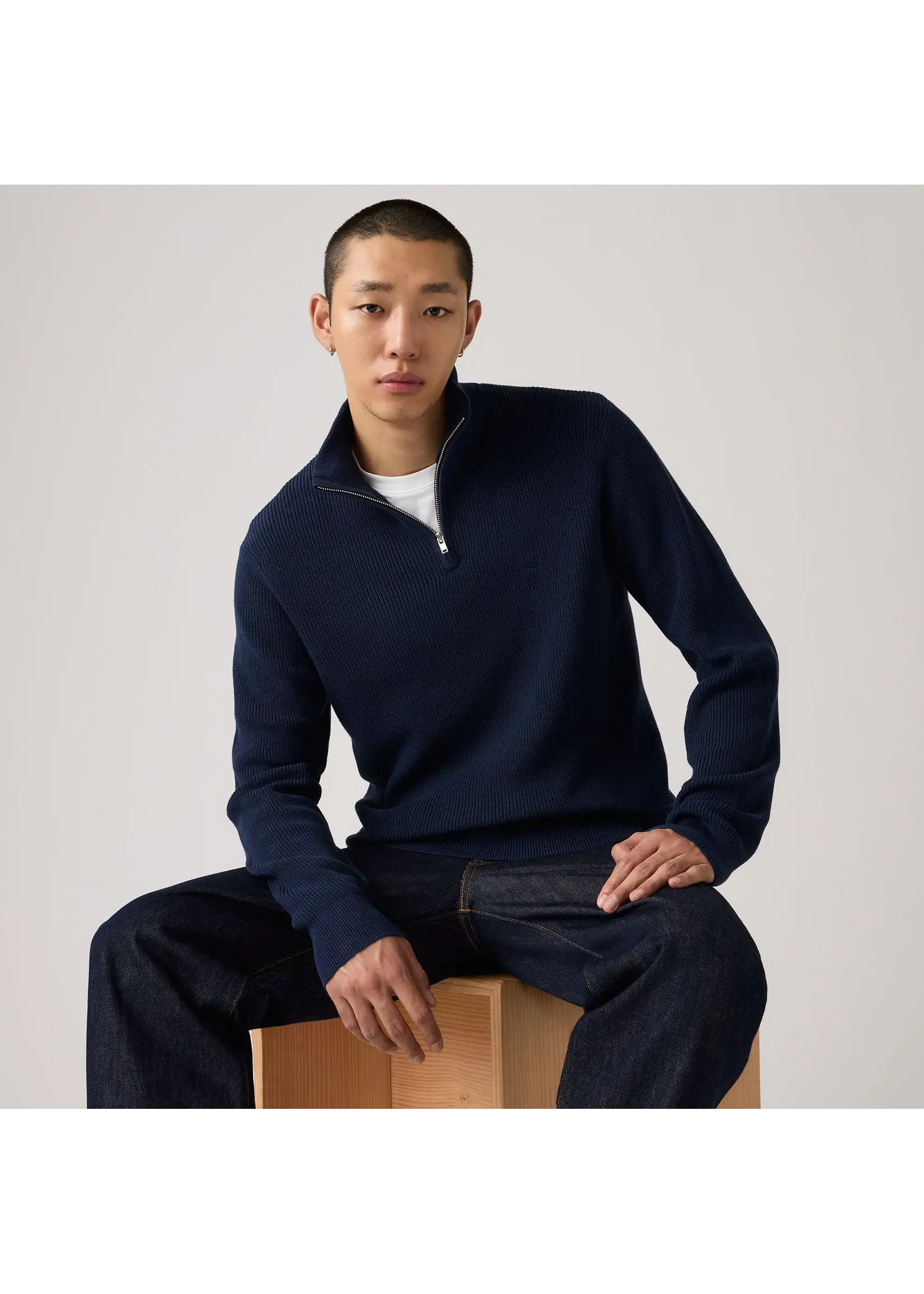 Levis Levis Quarter zip Housemark Sweater