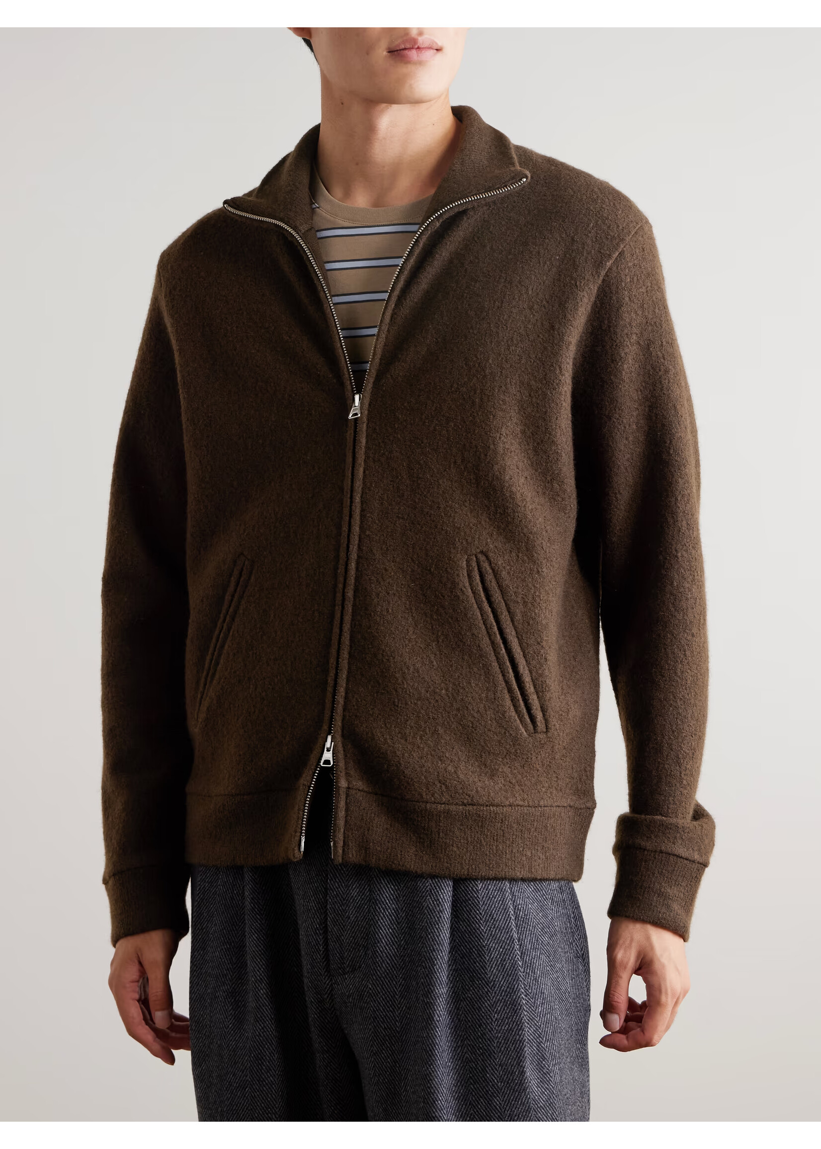 NN07 Boiled Full Zip 6398 Demitasse