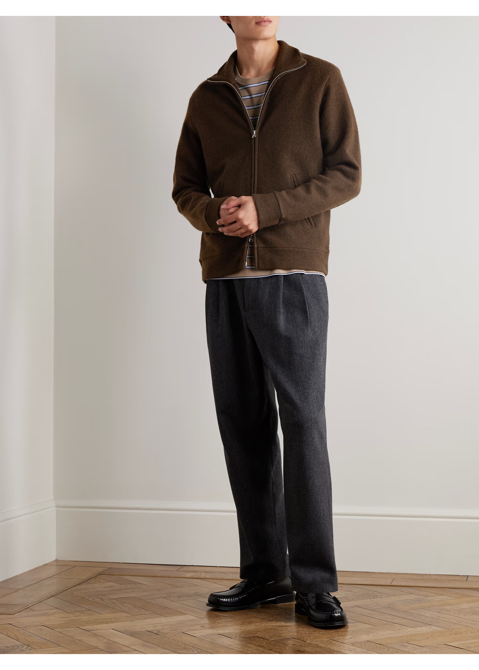 NN07 Boiled Full Zip 6398 Demitasse