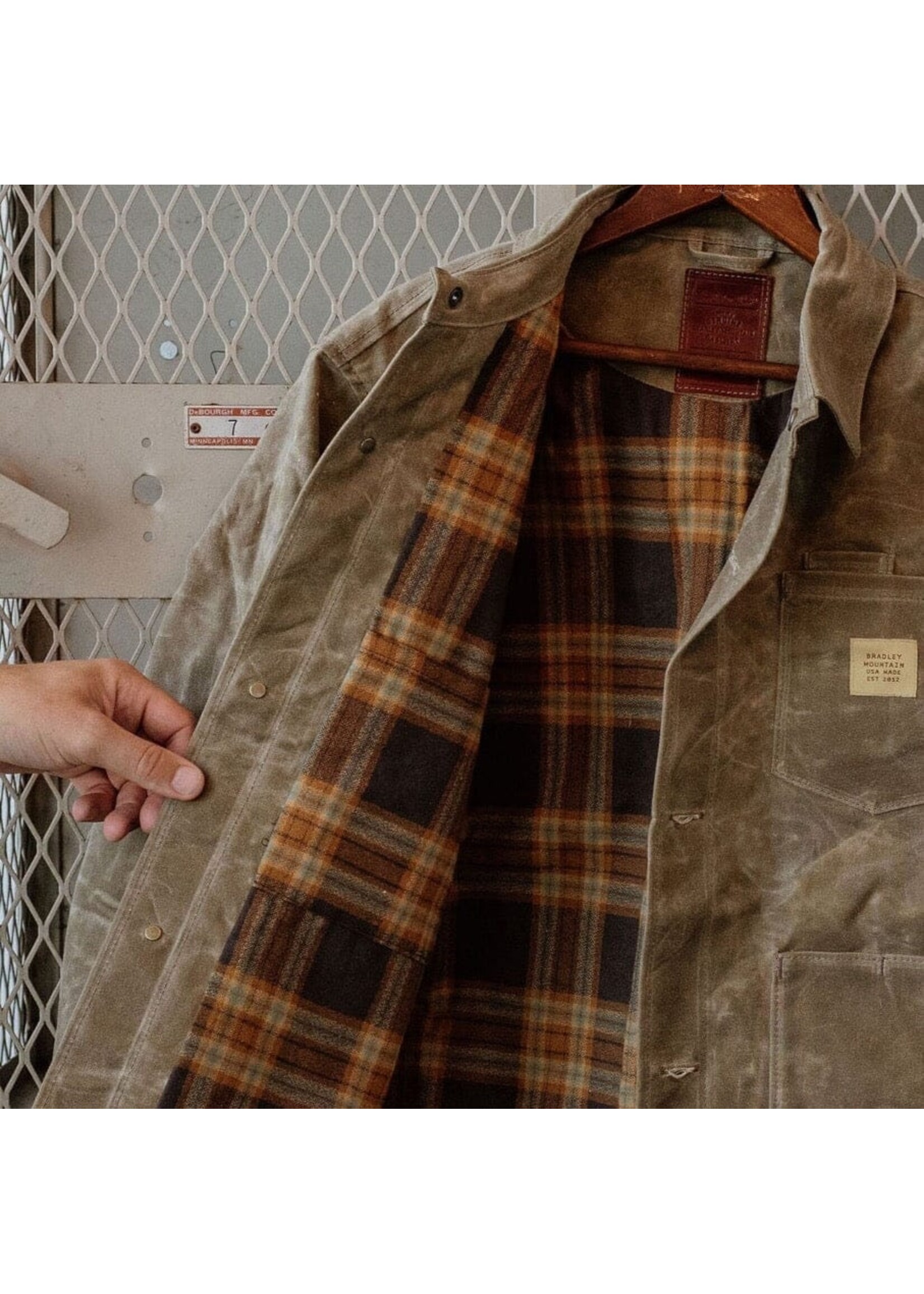 Bradley mountain Bradley Mountain 4-Season Cabin Jacket-Oak