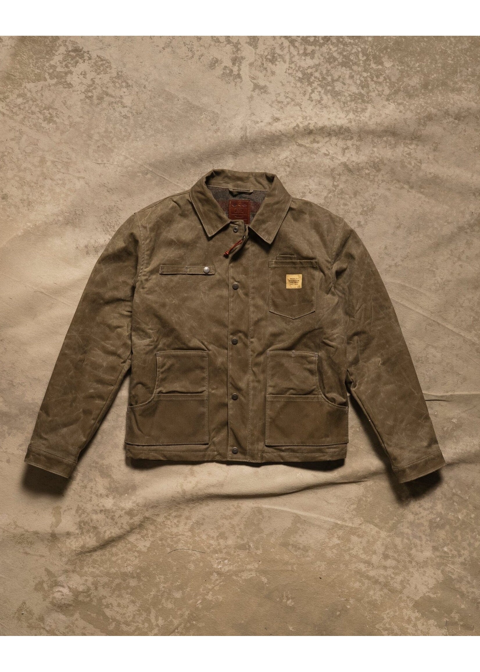 Bradley mountain Bradley Mountain Cabin Jacket w/zipper-Field Tan