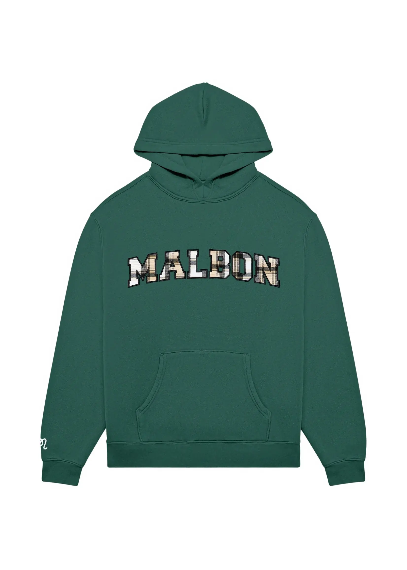 Malbon FESQUE PRESTON HOODIE - HUNTER GREEN