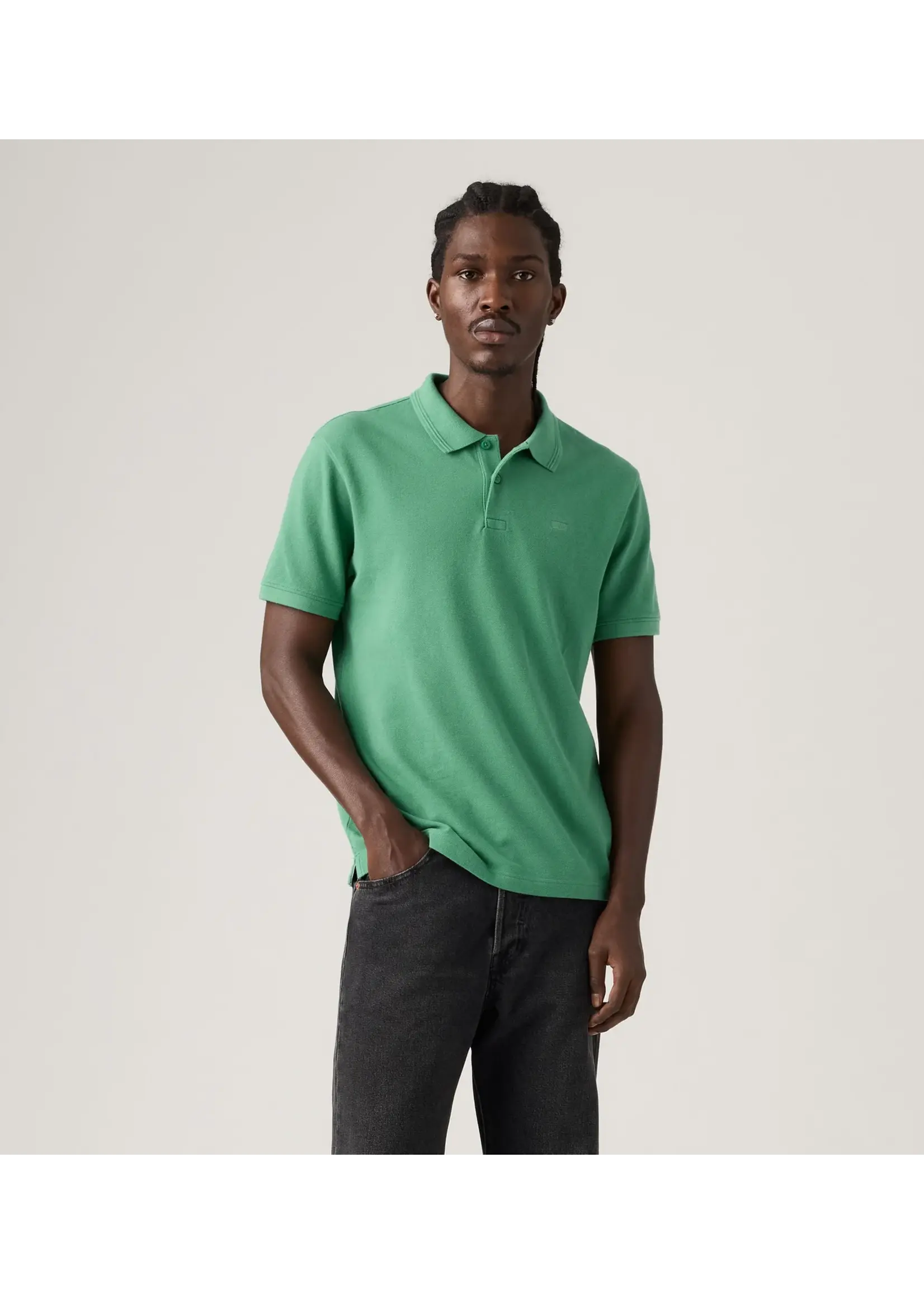 Levis LEVIS ORIGINAL POLO PINE GREEN PIQUE