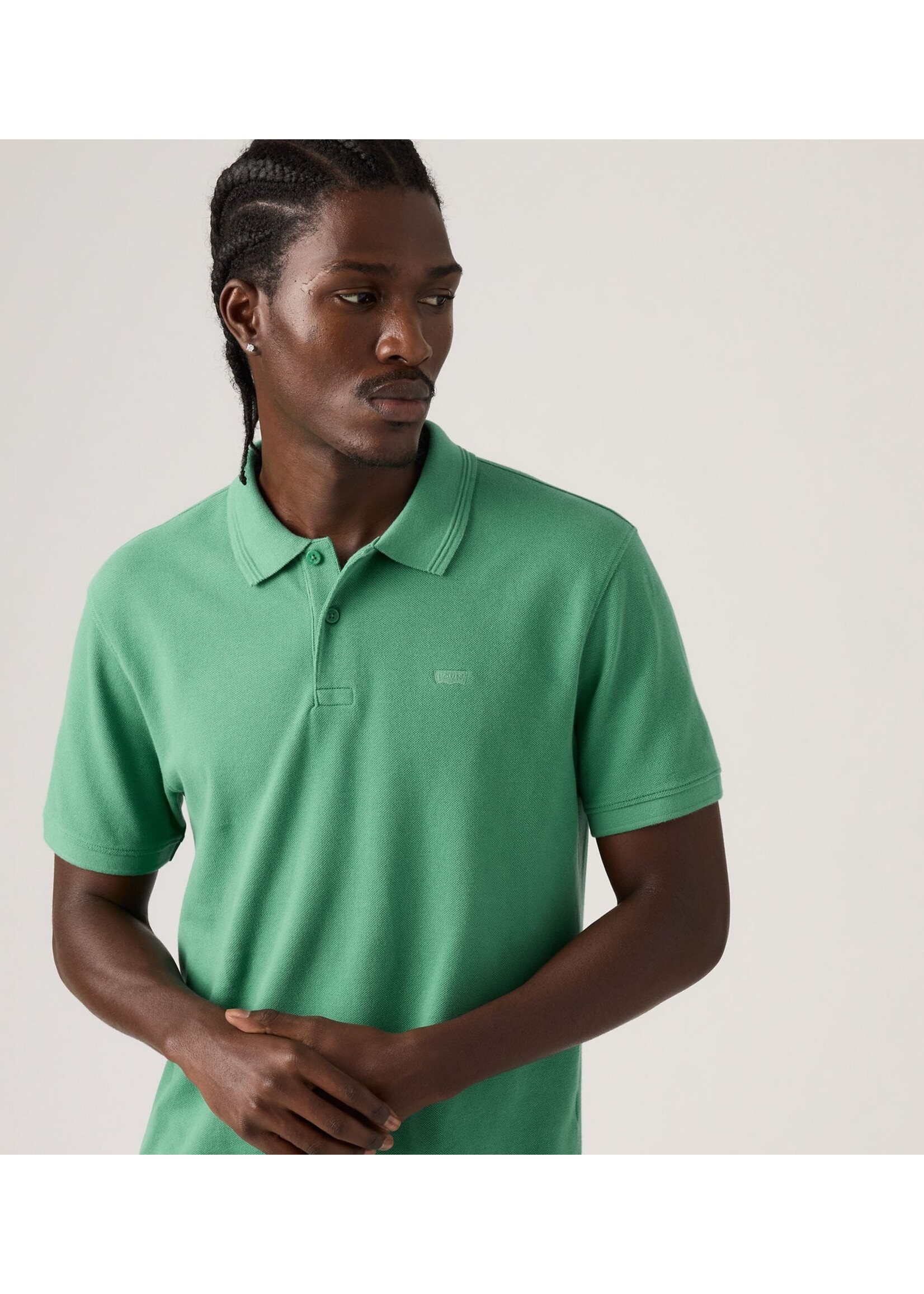 Levis LEVIS ORIGINAL POLO PINE GREEN PIQUE
