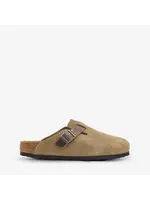 Birkenstock Boston Faded Khaki Oiled/Suede Leather Regular
