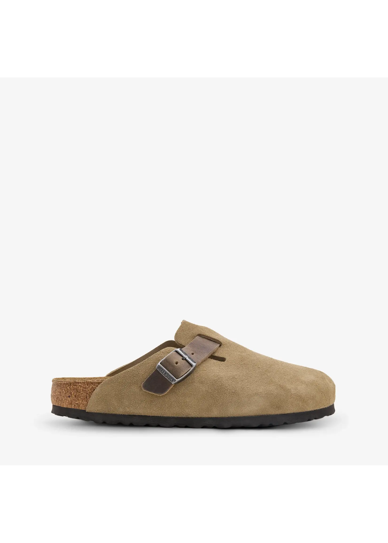Birkenstock Boston Faded Khaki Oiled/Suede Leather Regular