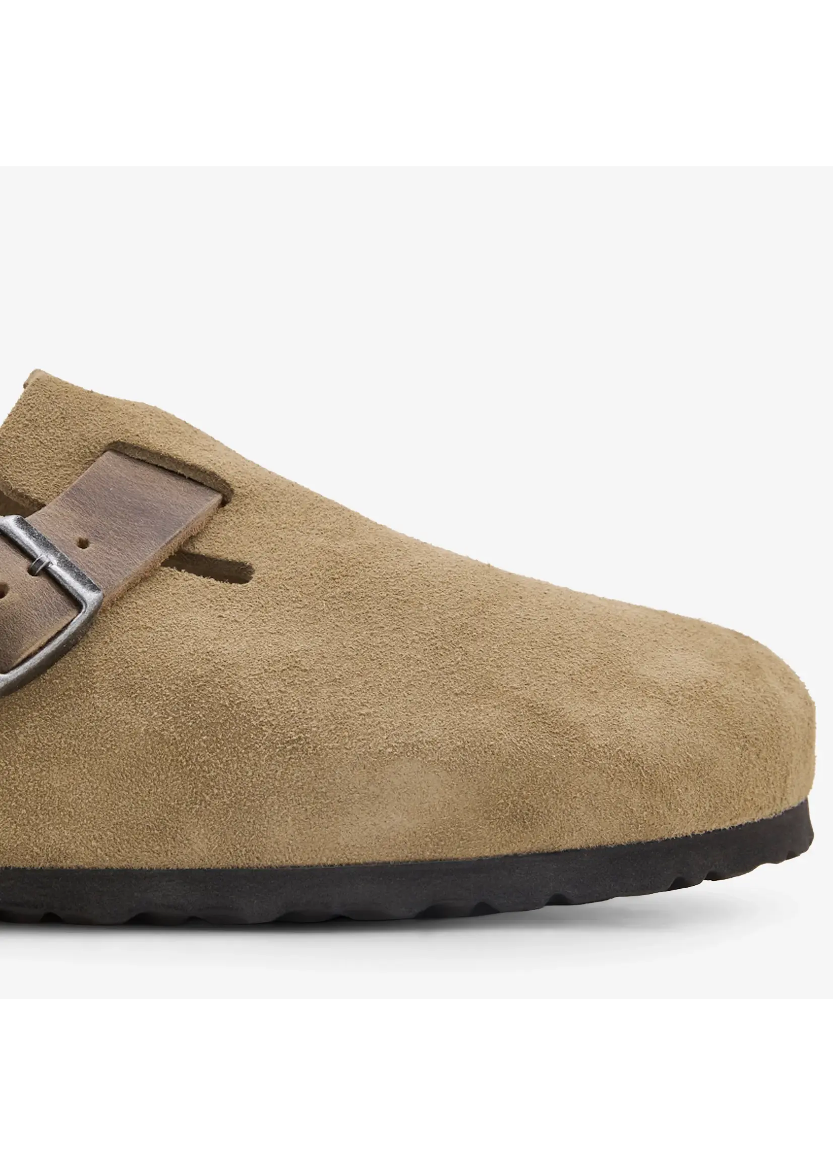 Birkenstock Boston Faded Khaki Oiled/Suede Leather Regular