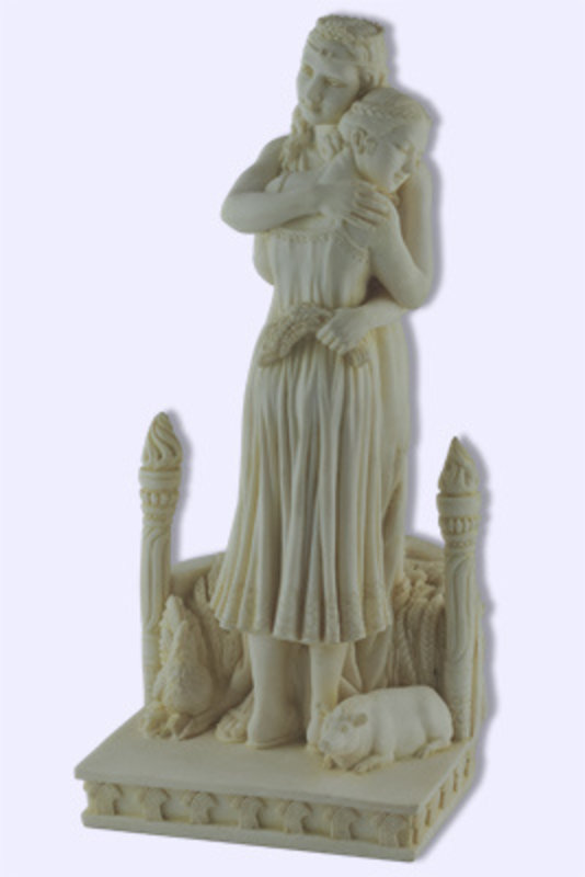 Demeter Hugging Persephone Statue