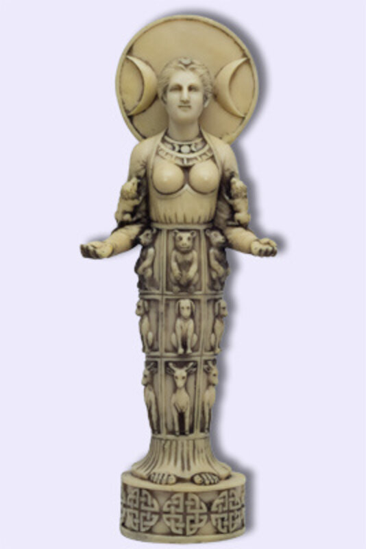 Modern Diana of Ephesus Statue