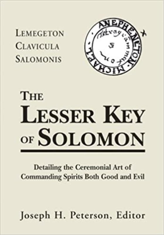 Lemegeton Clavicula Salomonis: The Lesser Key of Solomon