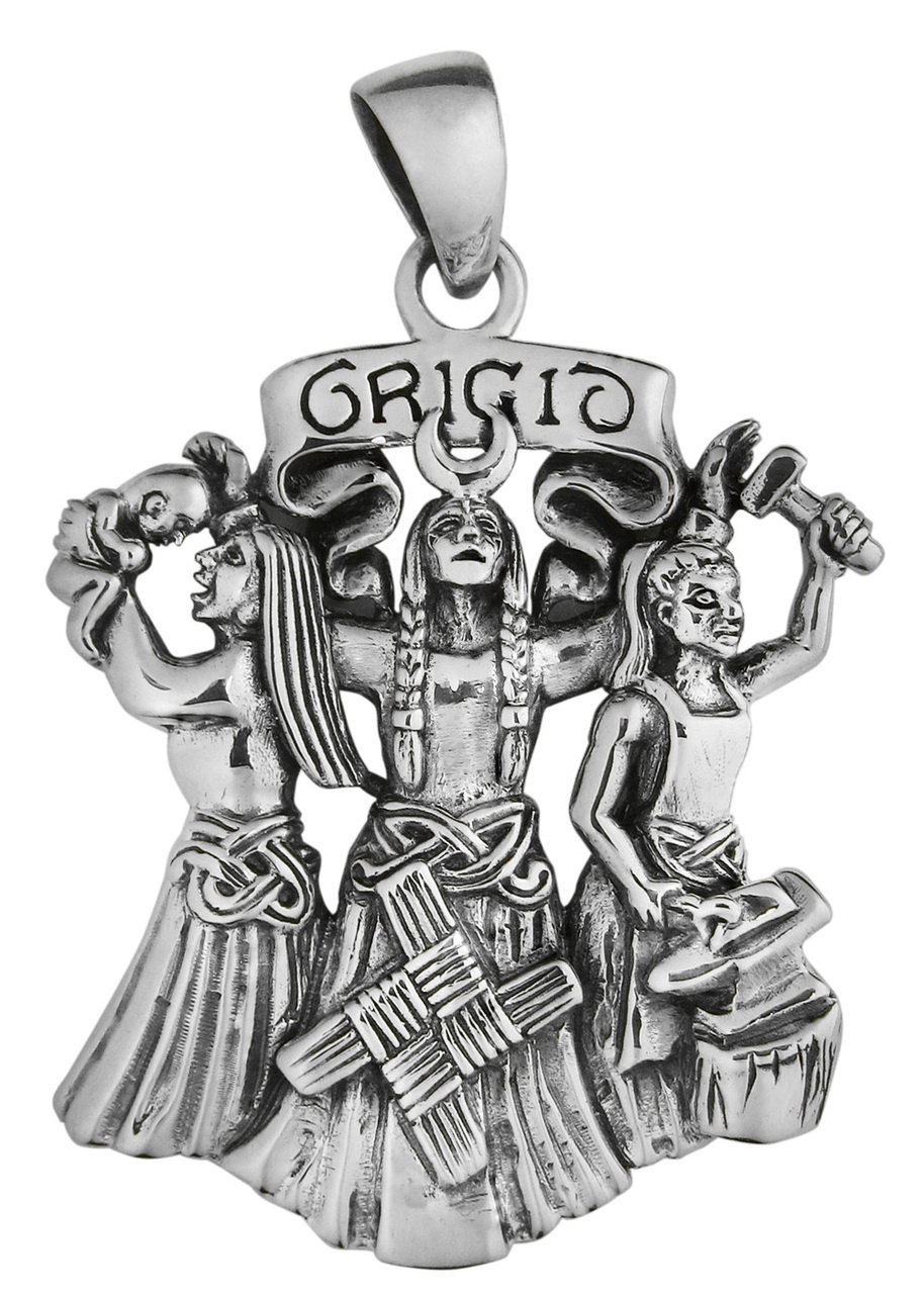 Brigid Pendant in Sterling Silver