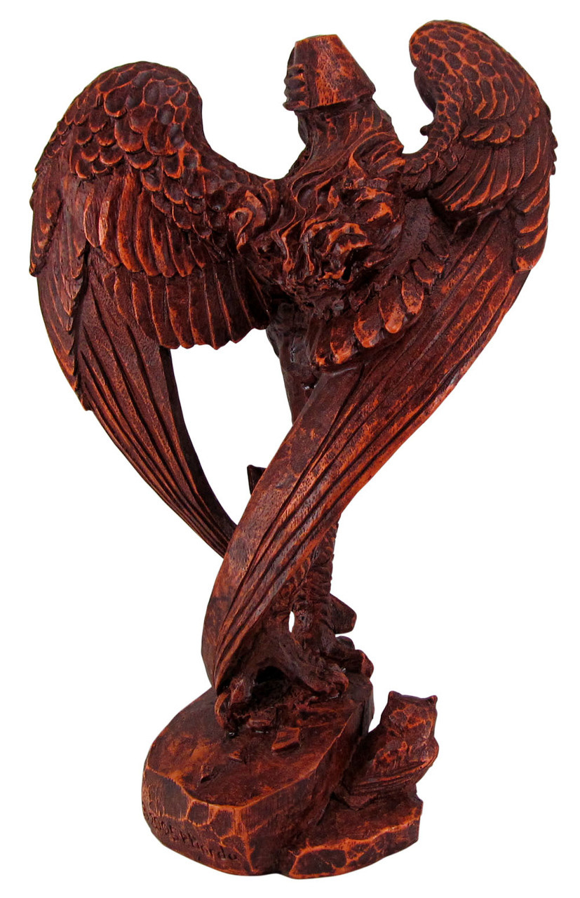 Lilith Statue in Wood Finish