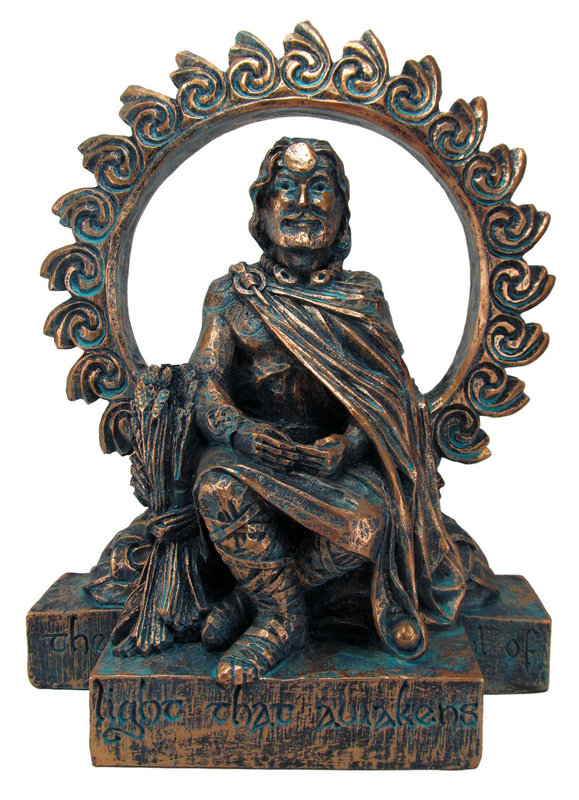 Lugh Statue in BronzeFinish