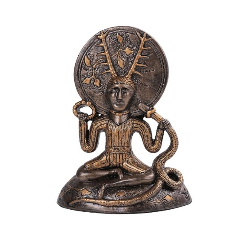 Seated Cernunnos Statue