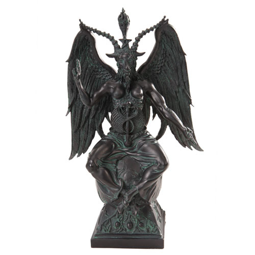 Baphomet Black Statue