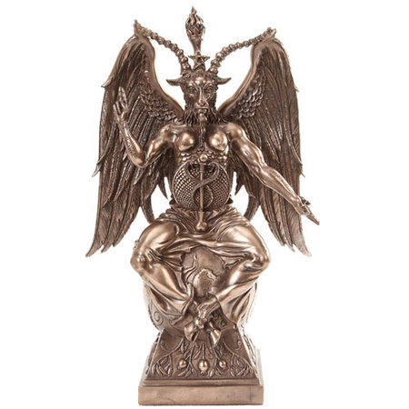 Baphomet Cold Cast Bronze Statue