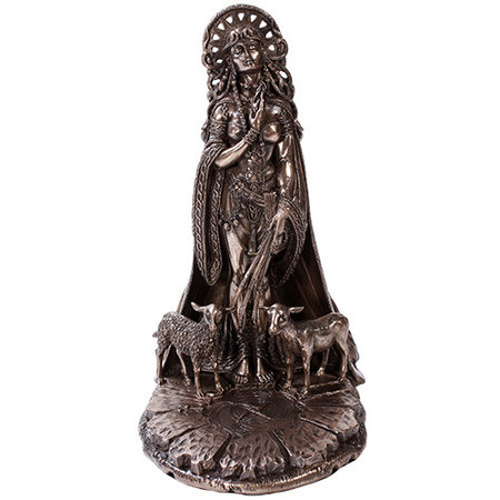 Brigid Statue in Cold Cast Bronze