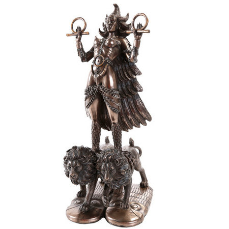 Ishtar Statue in Cold Cast Bronze