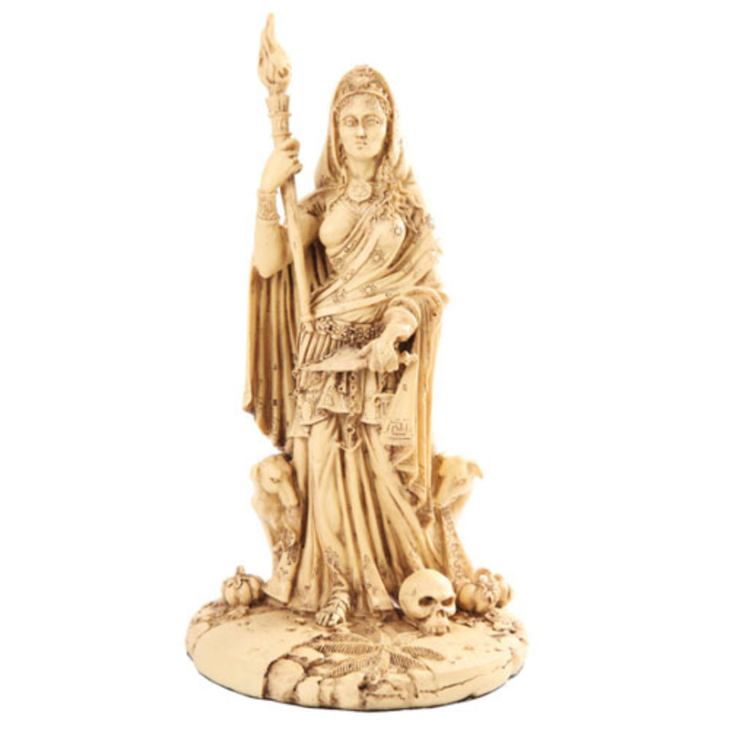 Hecate Statue in Bone Finish by Maxine Miller