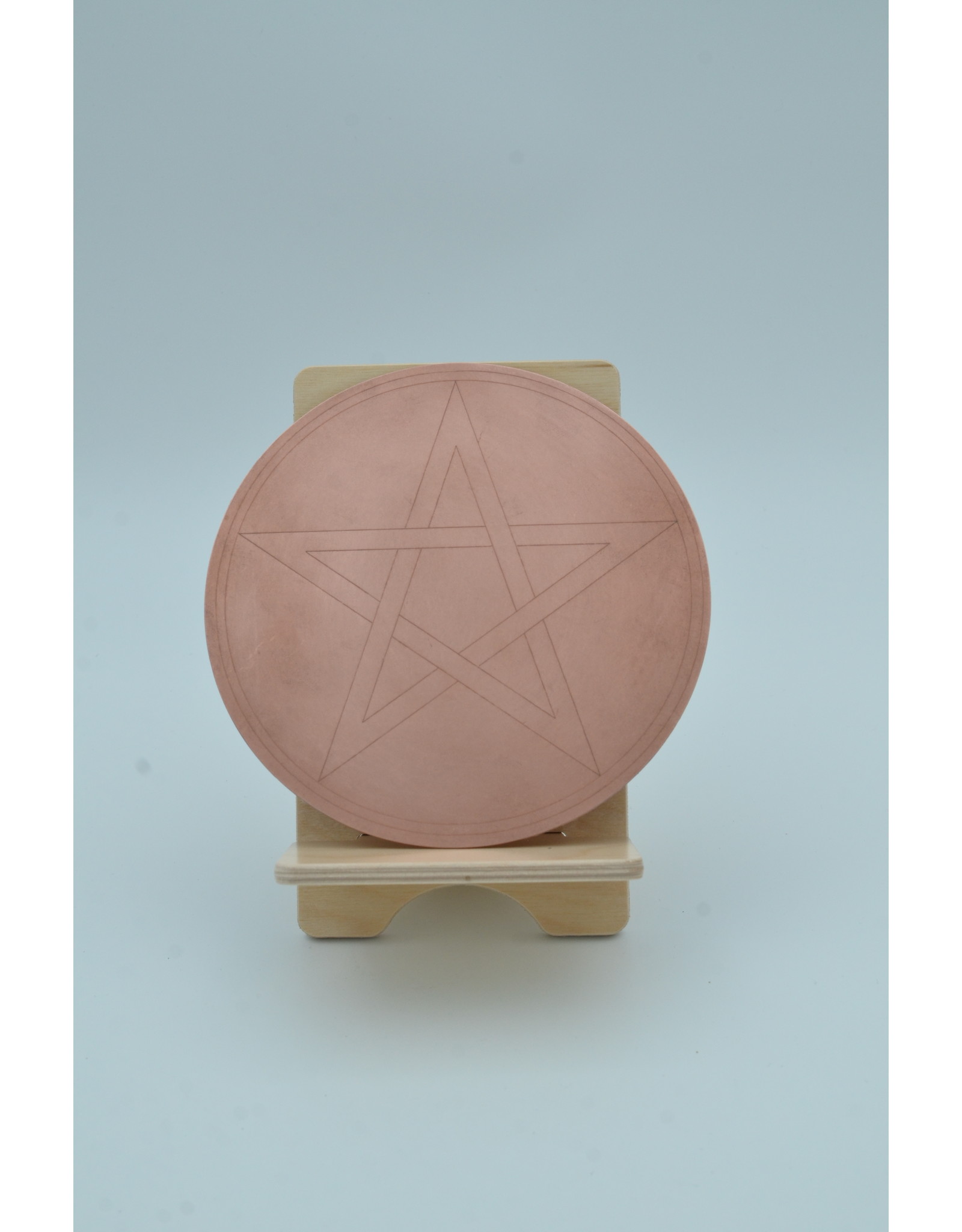 Altar Pentacle 6 inch Copper