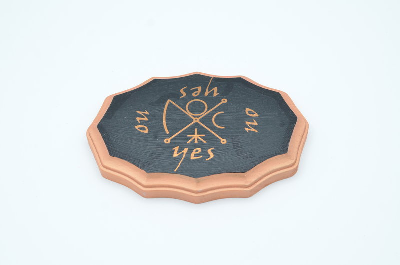 Venus Kamea Pendulum Board in Black and Copper