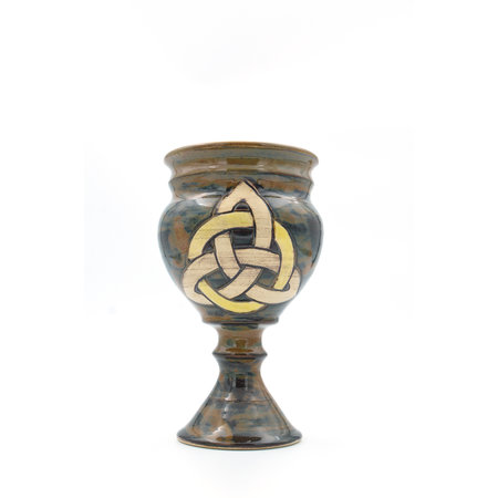 Triquetra Goblet in Earth Tone