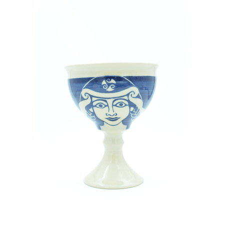 Brigid Chalice in Midnight Blue