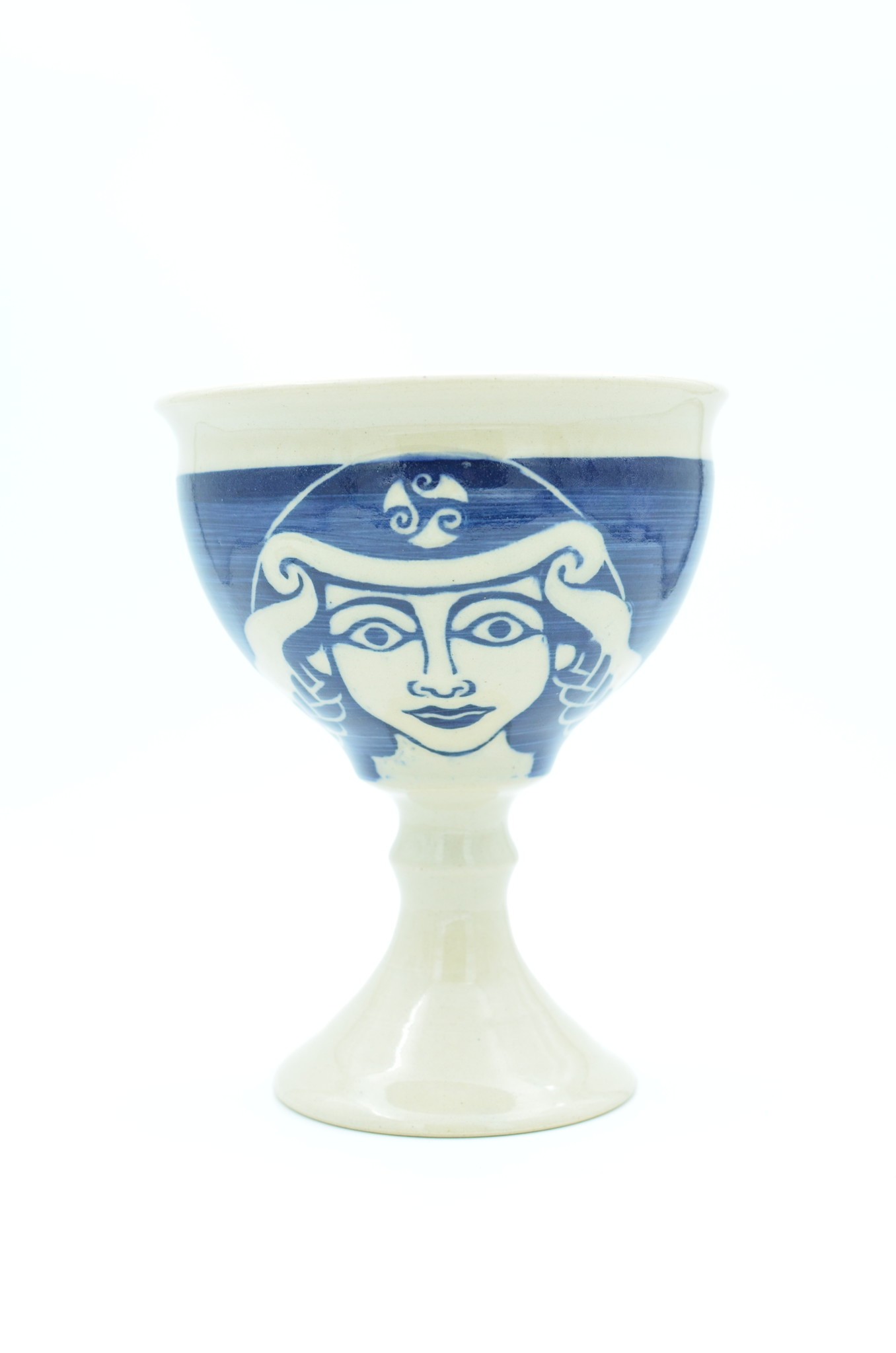 Brigid Chalice in Midnight Blue