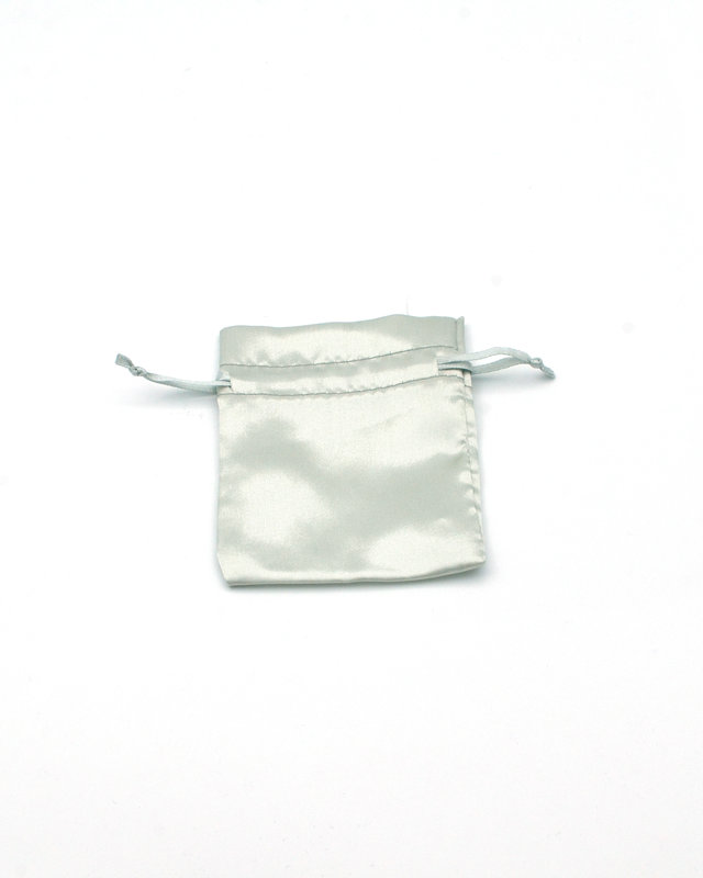 Silver Moon Charm Bag