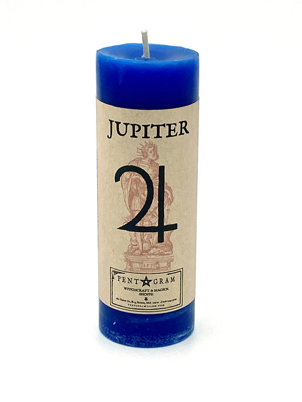 Jupiter Pillar Candle