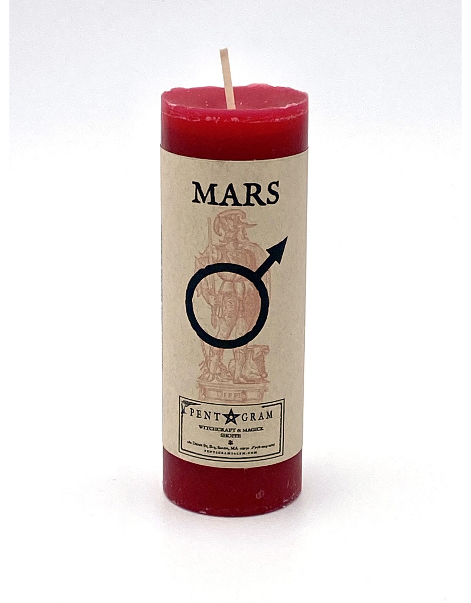 Mars Pillar Candle