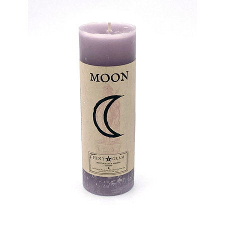 Moon Pillar Candle