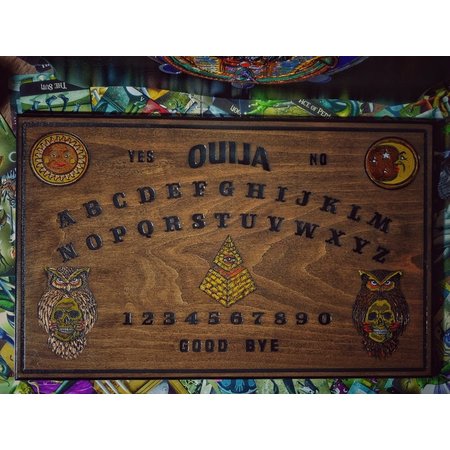 Wood Pyramid Ouija Board