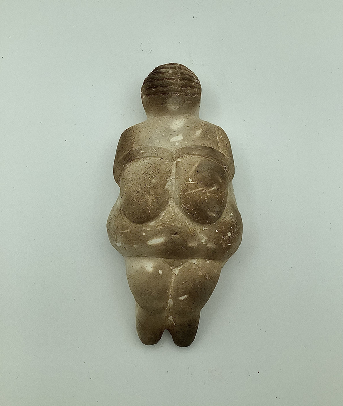 Stoneware Venus of Willendorf Plaque