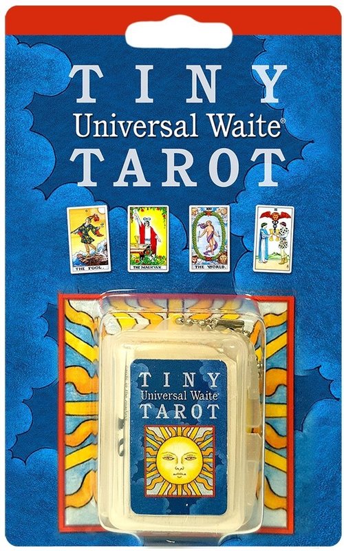 Tiny Tarot Universal Waite Key Chain