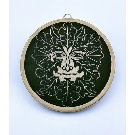 Green Man Wall Plaque