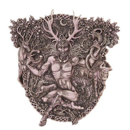 Horned God Cernunnos Plaque