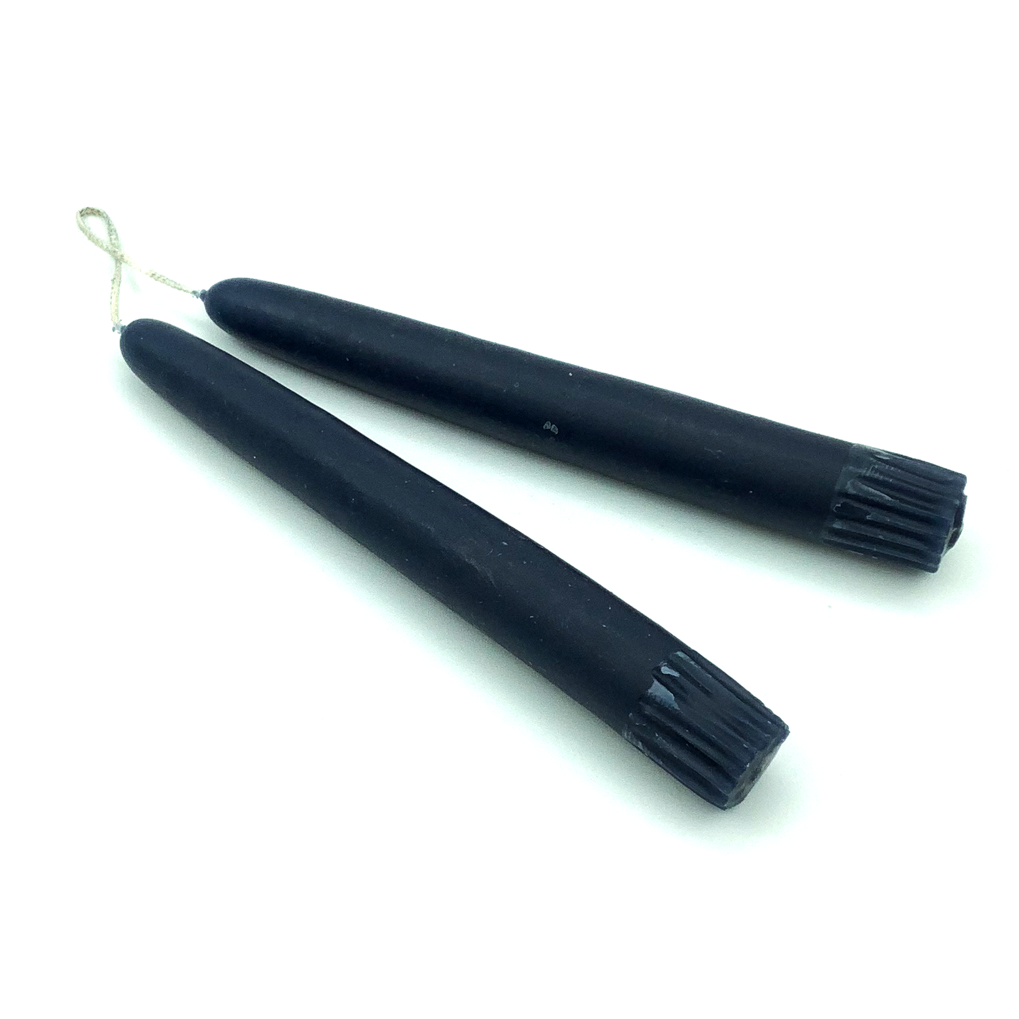 Jupiter Blue Taper Candle Pair 7 inches