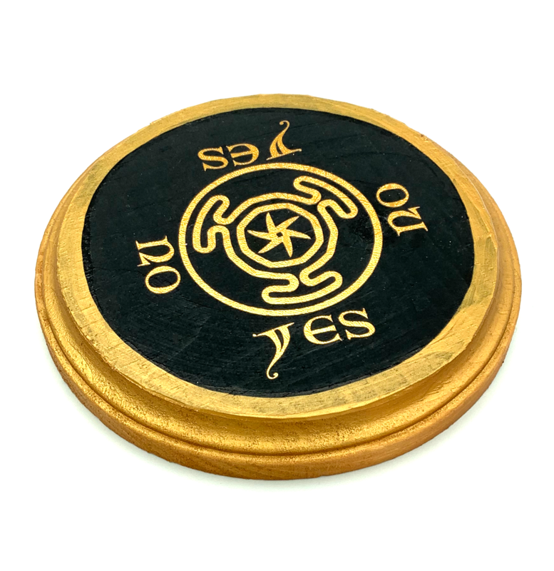 Hecate Pendulum Board in Gold and Black