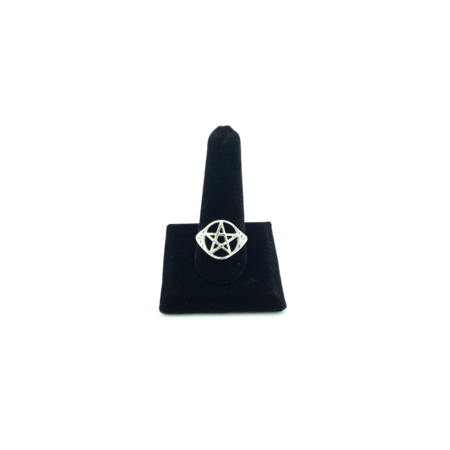 Pentacle Triquetra Ring in Sterling Silver