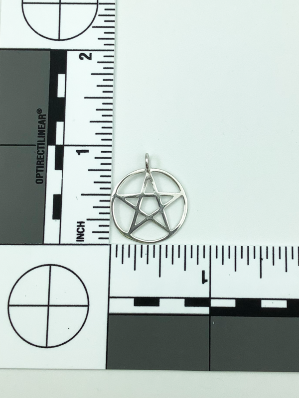 Small Pentacle Pendant in Sterling Silver