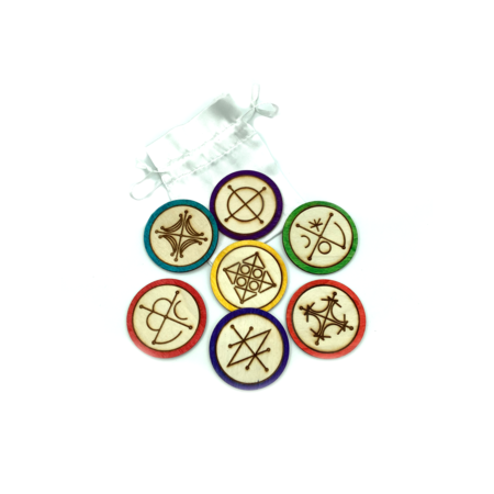 Set of Seven Planetary Seals