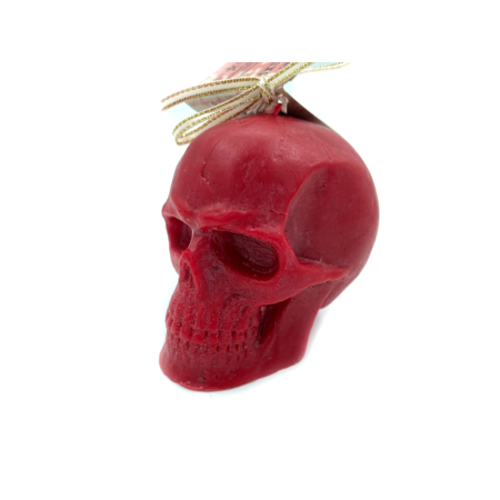 Red Skull Small Figure Candle