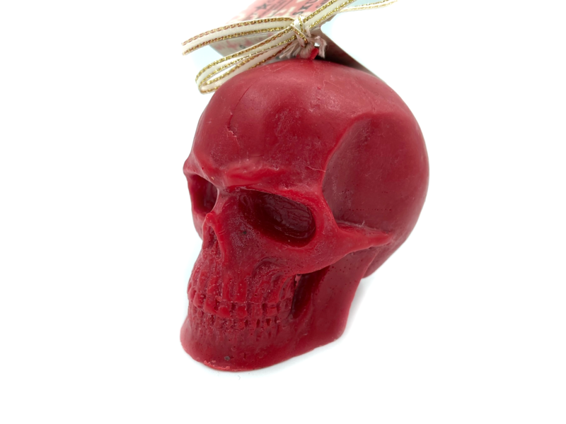 Red Skull Small Figure Candle