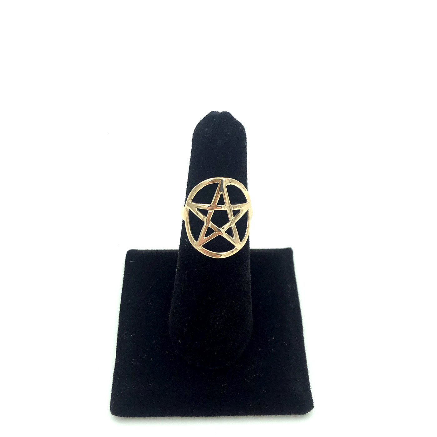 Gold Ripentagram Ring Gold Rings - Pentagram