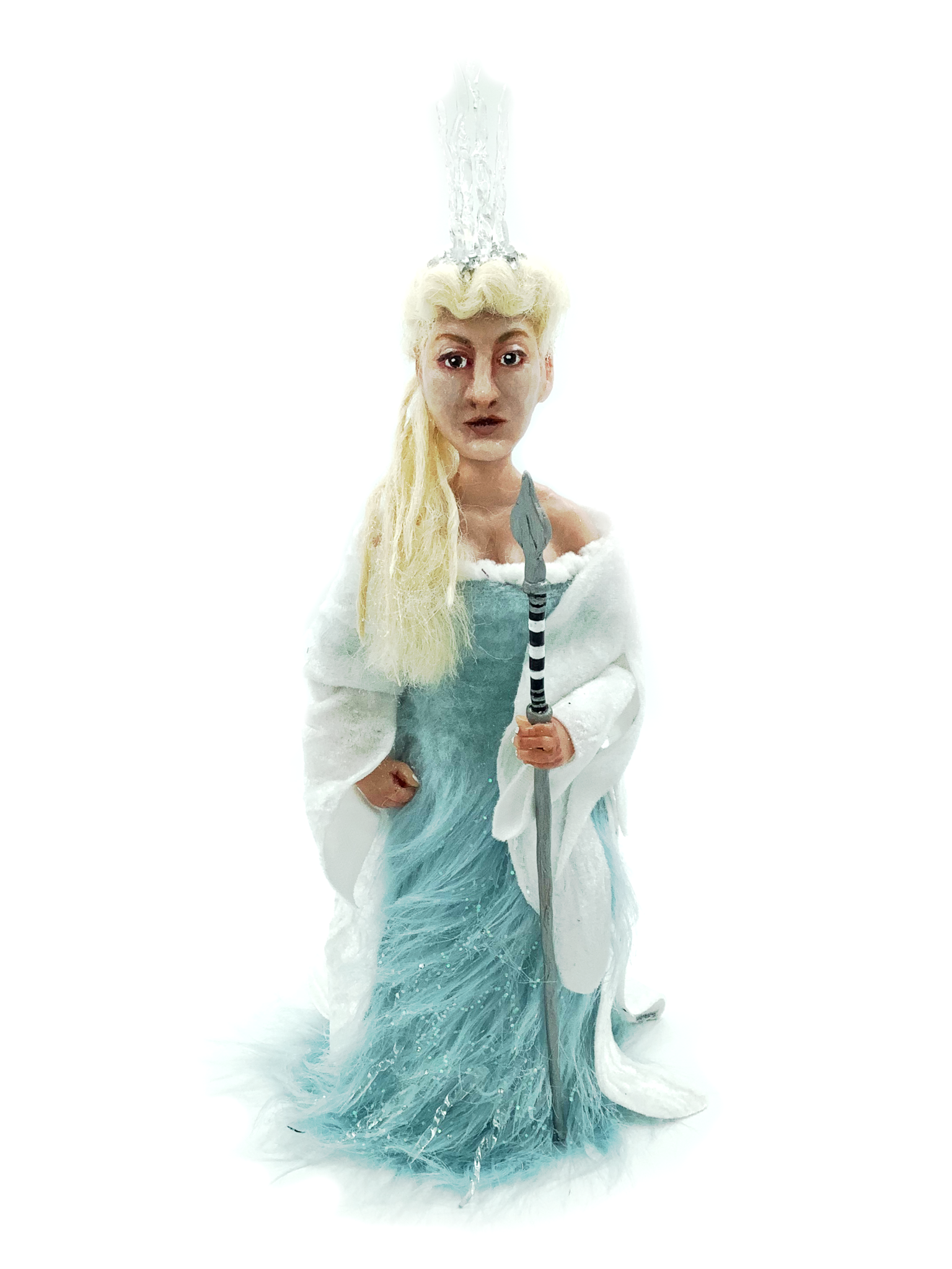 Handmade Snow Queen Figure
