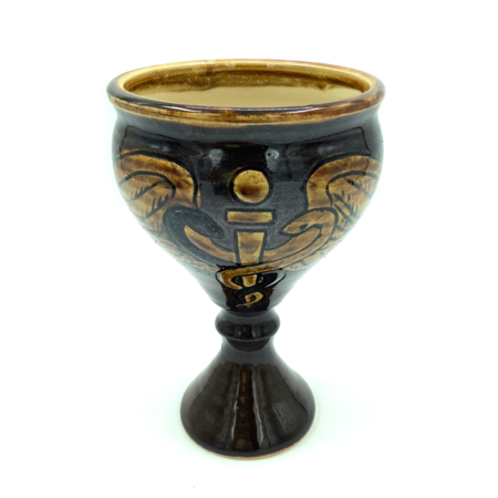 Caduceus Chalice in Brown
