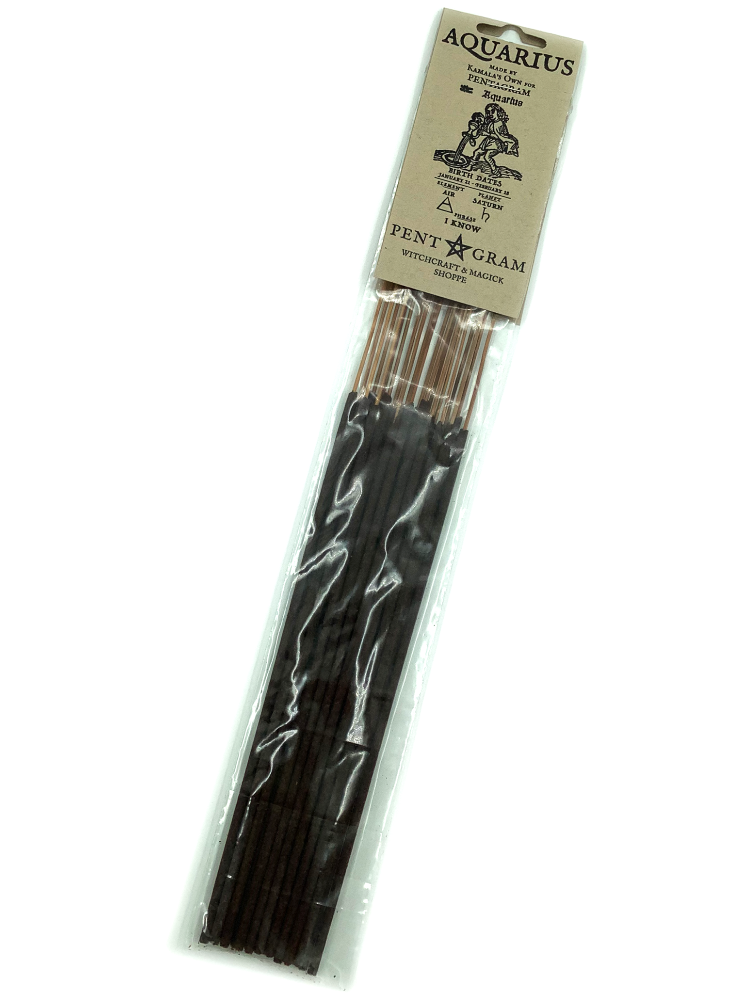 Aquarius Zodiac Stick Incense