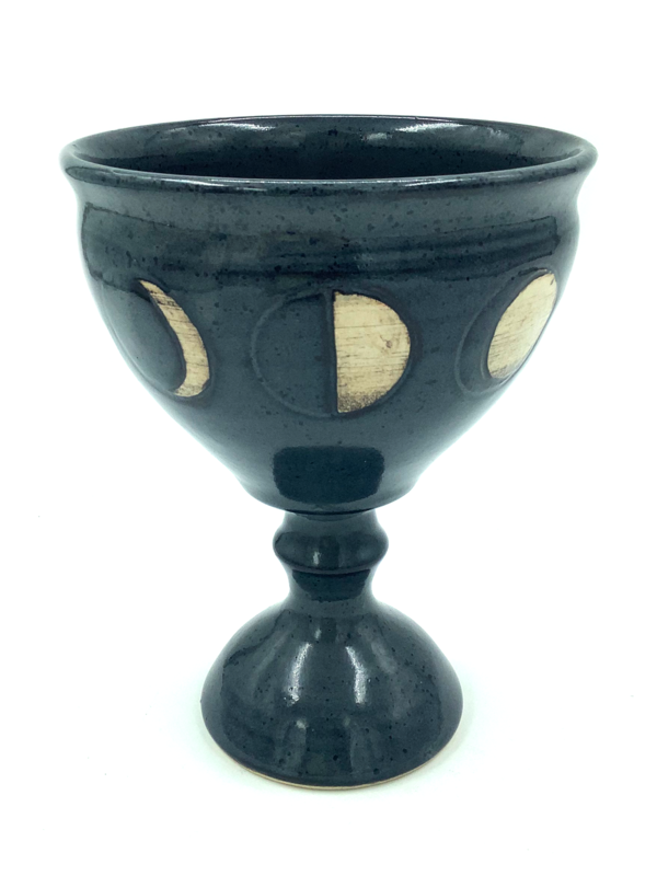 Moon Phases Chalice in Black