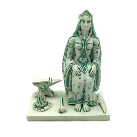 Seated Brigid Statue